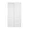 Renin Renin Savona 2 Panel Arched Design Steel Frame Bypass Door, 48 in x 80 12 in BY0109BWPRC048080 - alternate 1